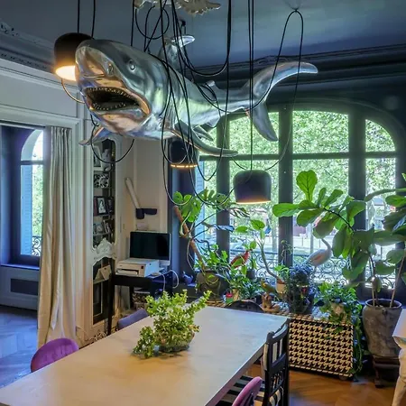 Large Boheme Creative Flat Below Montmartre Apartment Paris